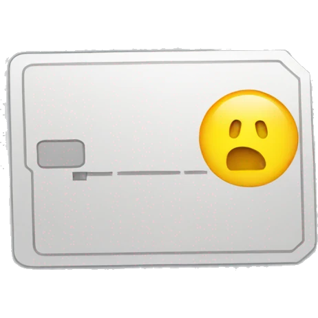SIM card  emoji