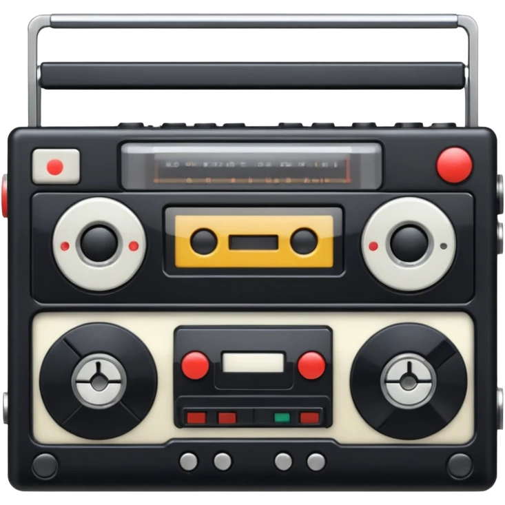 Cassette player emoji