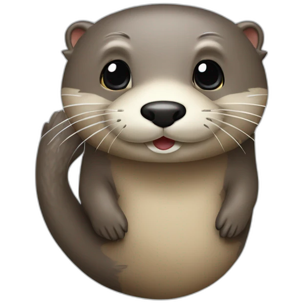 Loutre fâché emoji