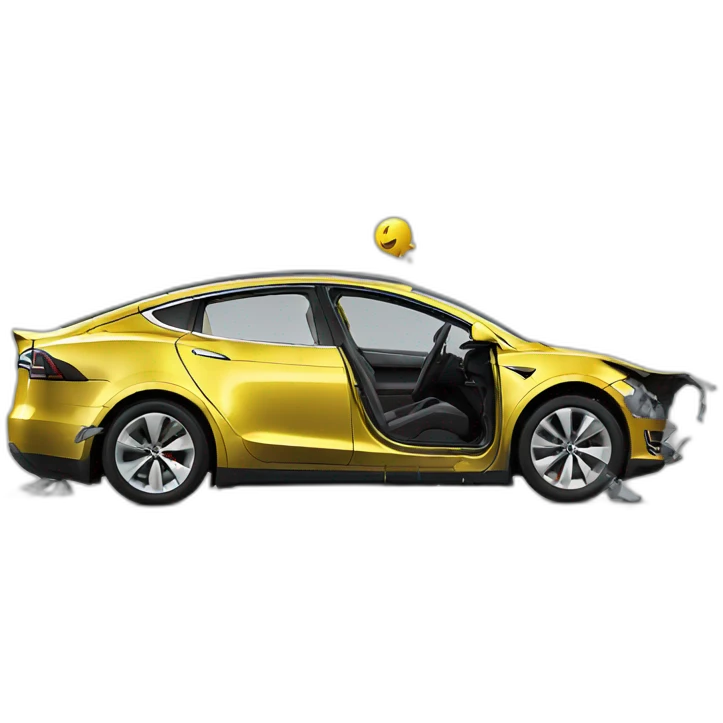 tesla-crash emoji