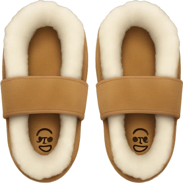 ugg slippers  emoji