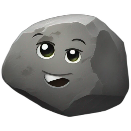 Rock emoji