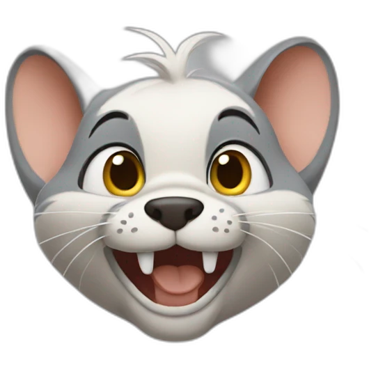 Nibbles from Tom and Jerry emoji