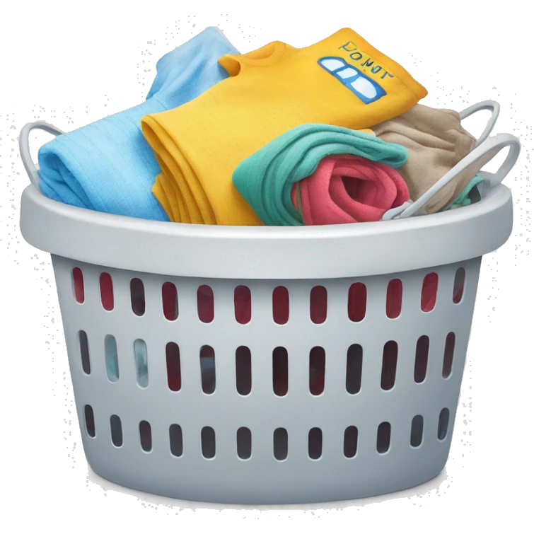 Laundry basket emoji