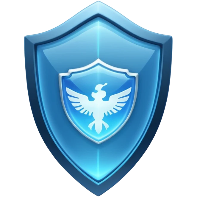 high tech space energy shield emoji