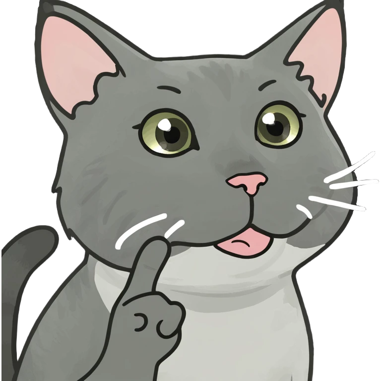 Cat blowing kiss emoji