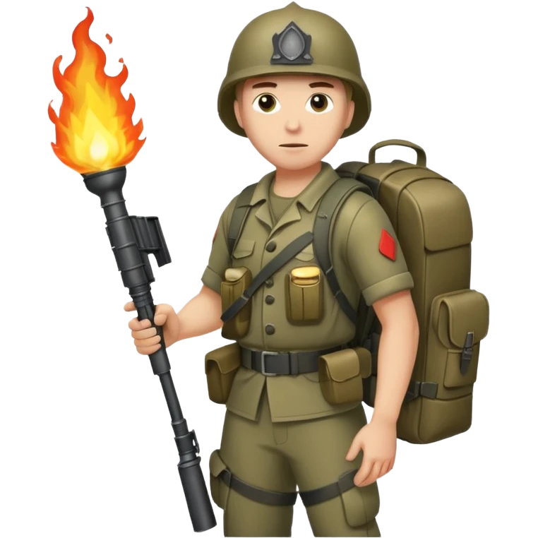 flame thrower world war 2 emoji