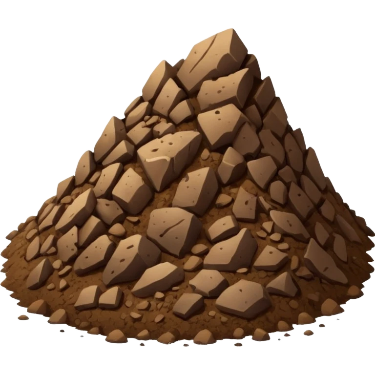 dirt/debris emoji