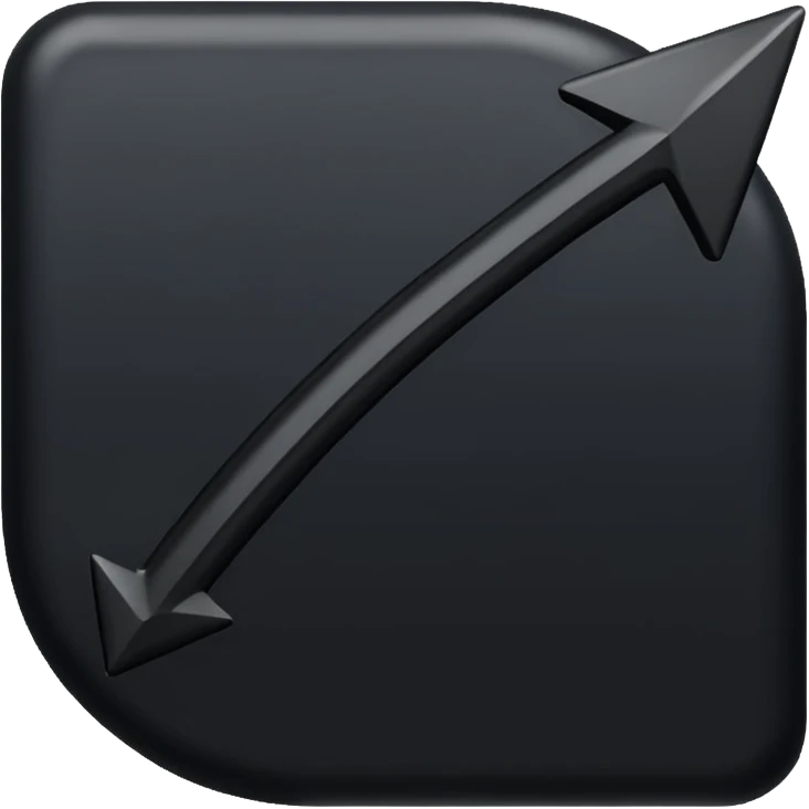 left arrow black emoji