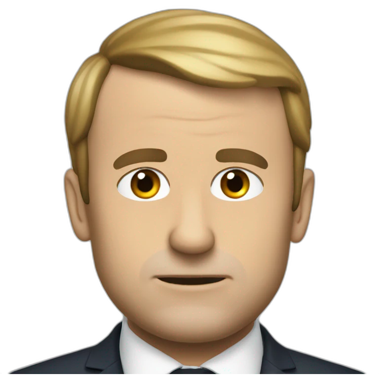 macron qui fume emoji