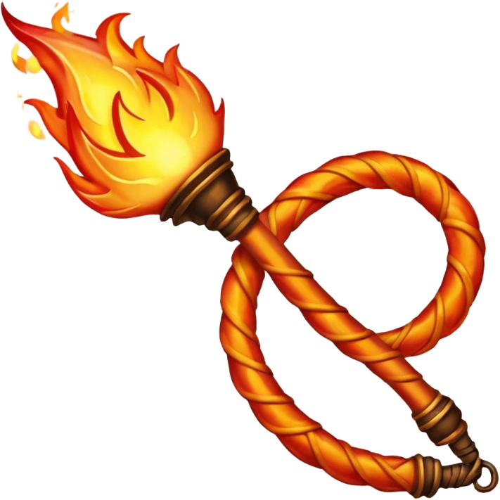 fire elemental whip emoji