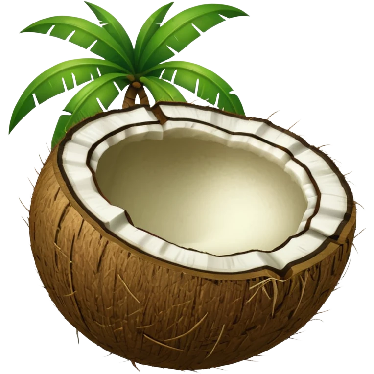 Green Coconut shell emoji