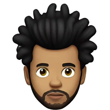 The weeknd emoji