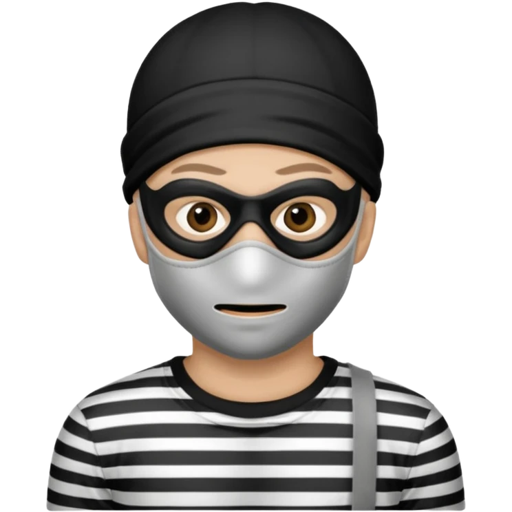 A robber emoji