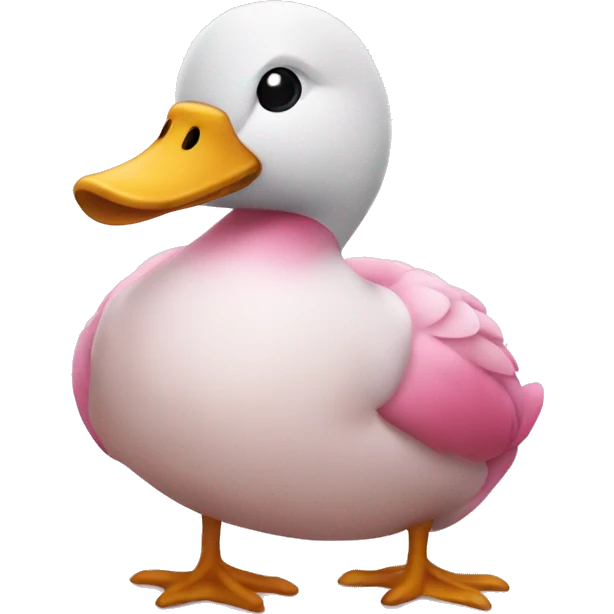 pato rosa emoji