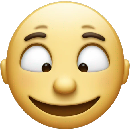 smiling emoji with big nose  emoji