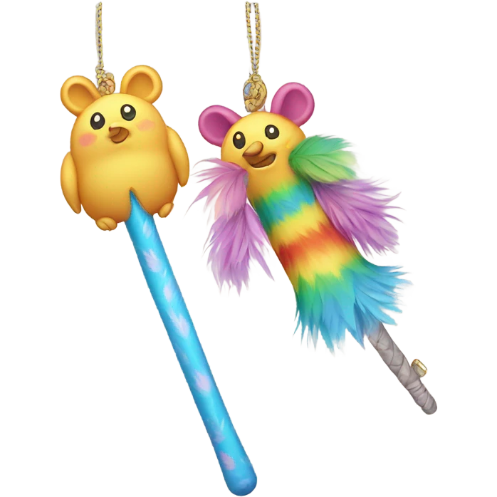 a toy for a cat emoji