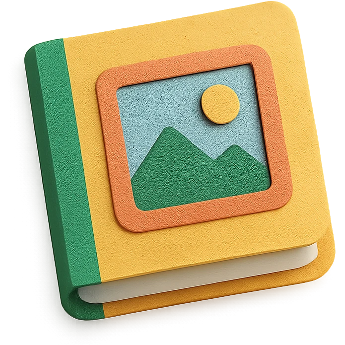 photo album  emoji