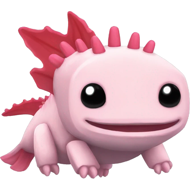 Axolotl Minecraft emoji