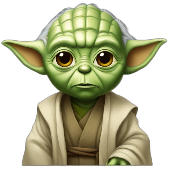 Yoda with a bob  emoji