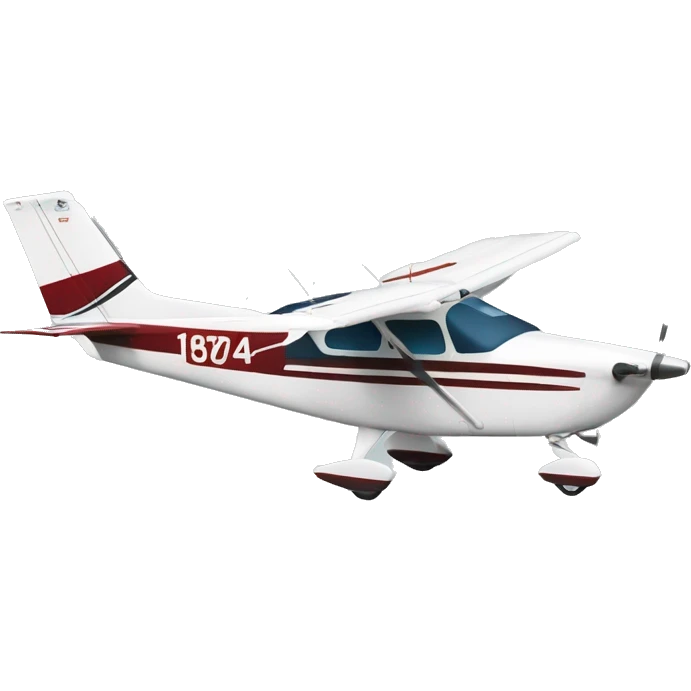 Cessna 172 with the tail number 79475 emoji