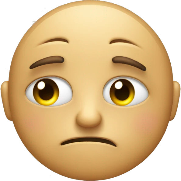 Yikes emoji face with hands covering one eye emoji