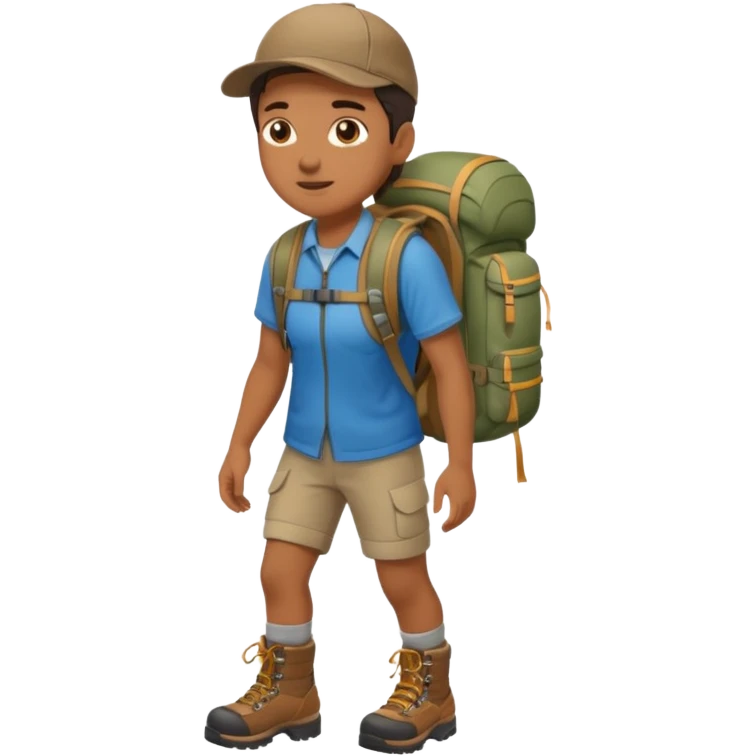 Hiker emoji