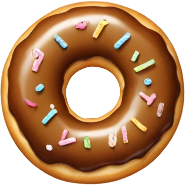 Out to lunch sign doughnut emoji