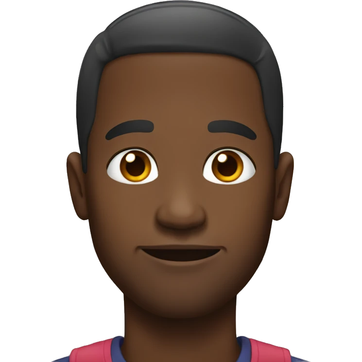 Black man emoji