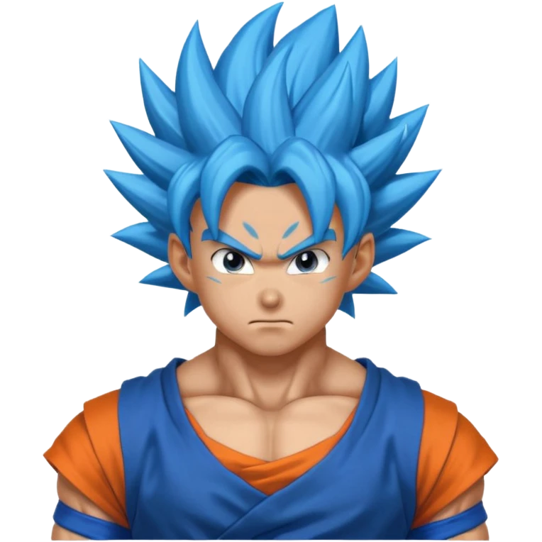 Goku super saiyan blue  emoji