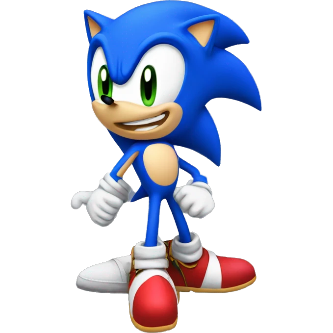 Classic Sonic emoji