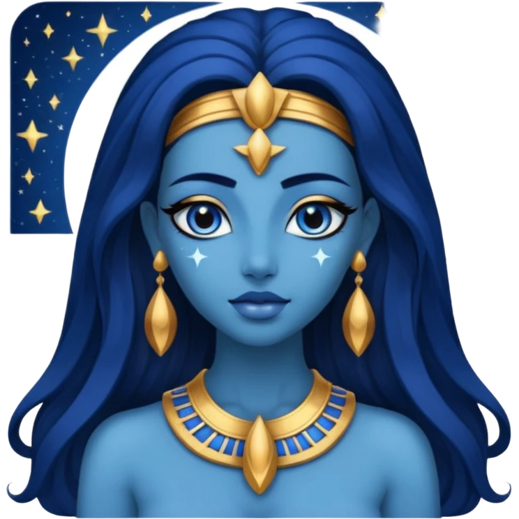 Nut from Egyptian Gods emoji