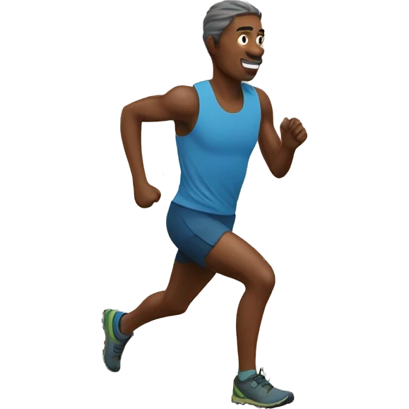 trail runner emoji