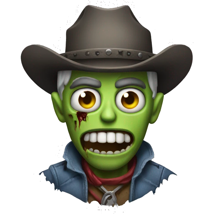 cowboy zombie emoji