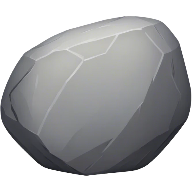 a big boulder emoji