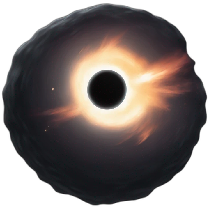 Black hole emoji