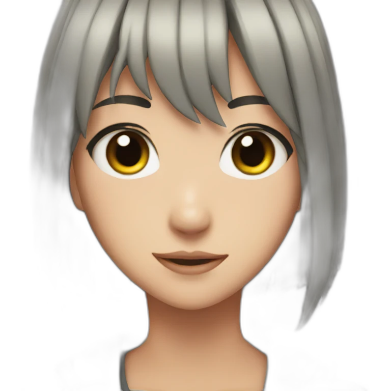 anime girl emoji