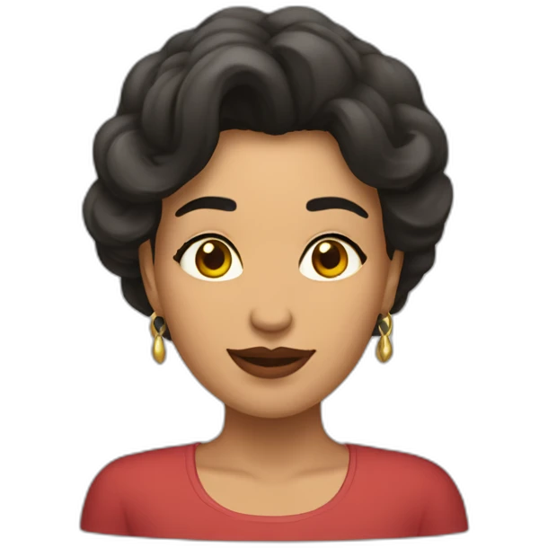 mujer rubenesca emoji