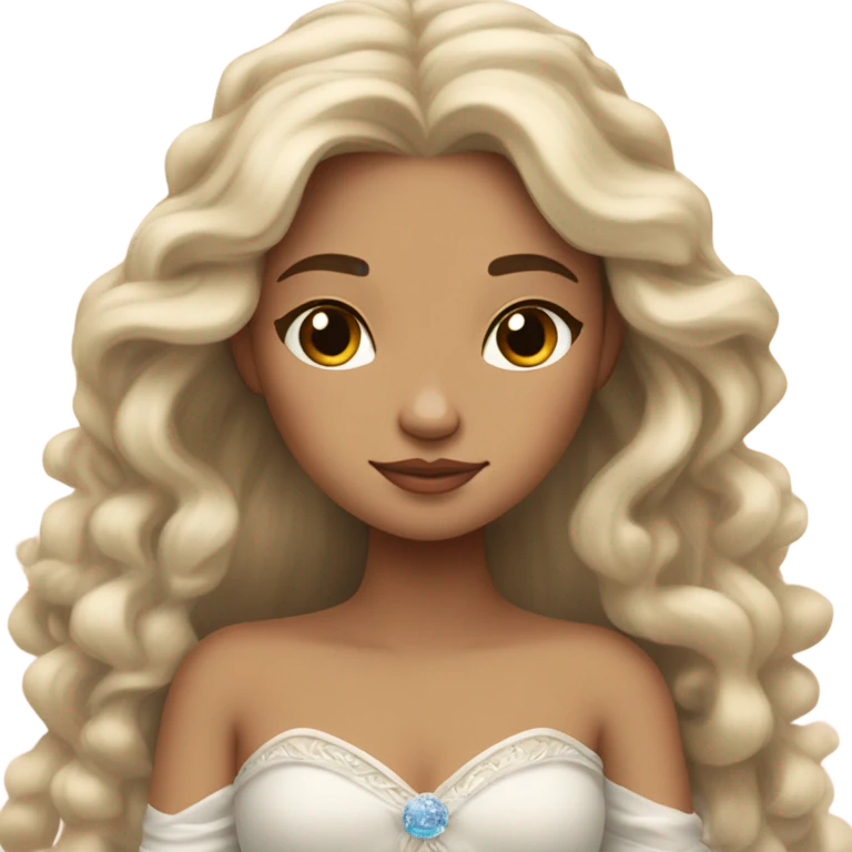 Princess asleep emoji