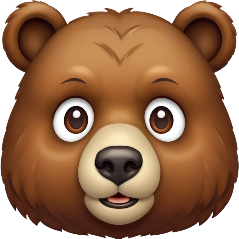 bear face emoji