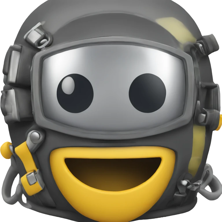 diver helmet laughi emoji