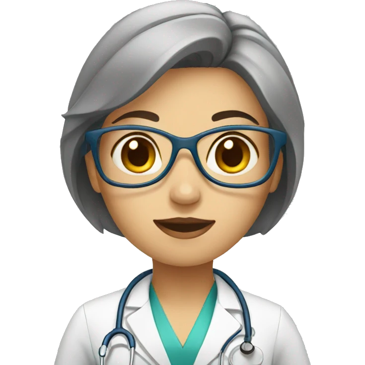 lady doctor emoji