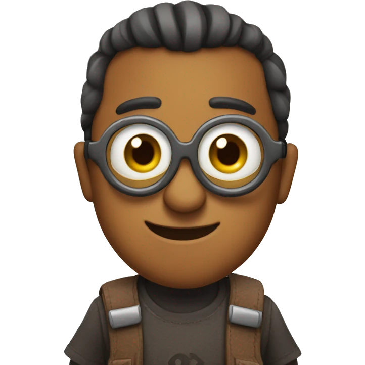 brown-skinned Minion  emoji