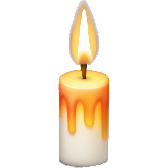 Christmas candle emoji