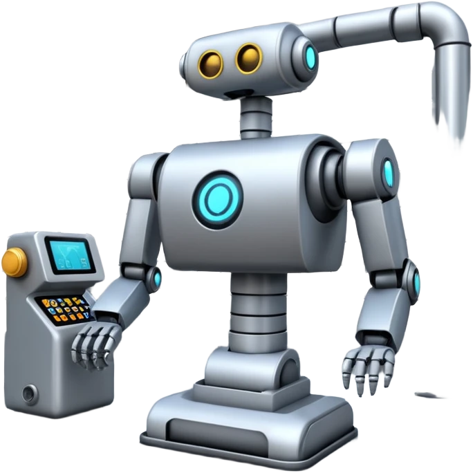 smartfactory with robot emoji