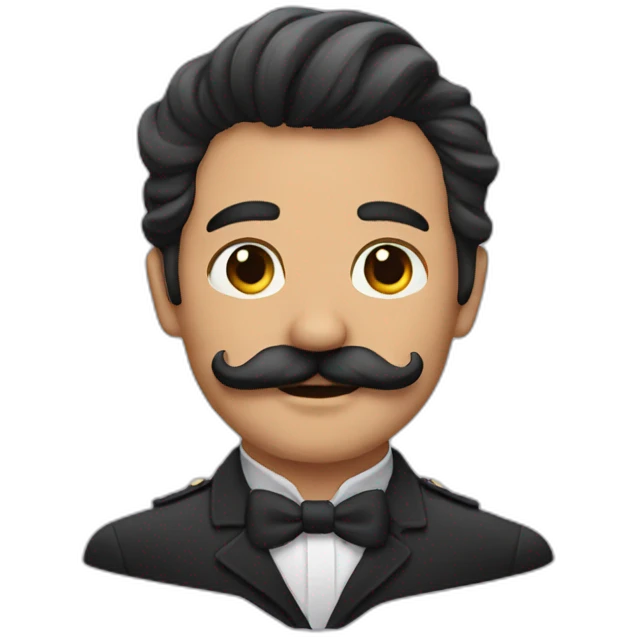 homme moustache emoji