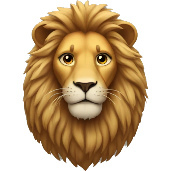 Lion with me emoji