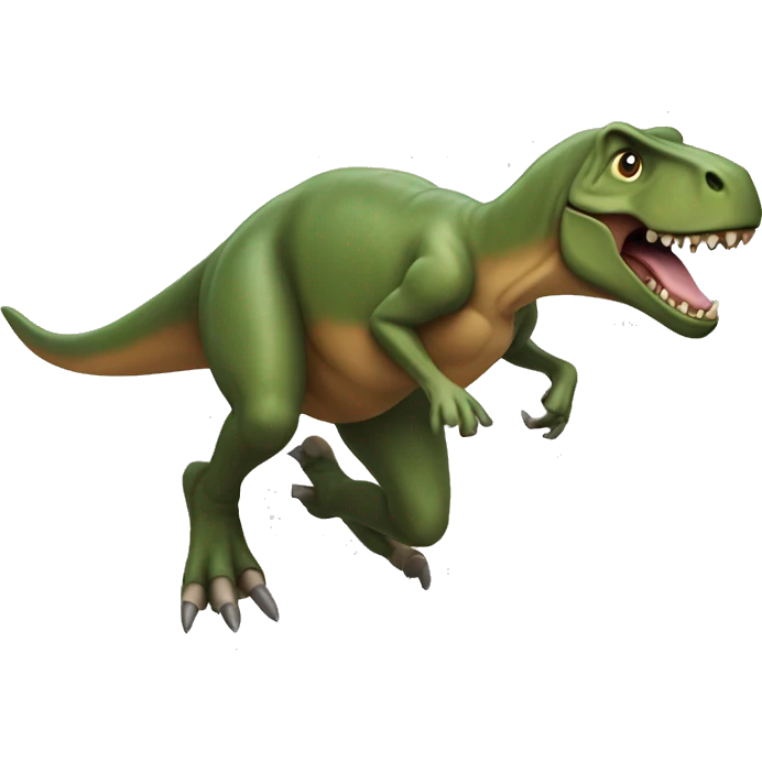 trex running with mice emoji