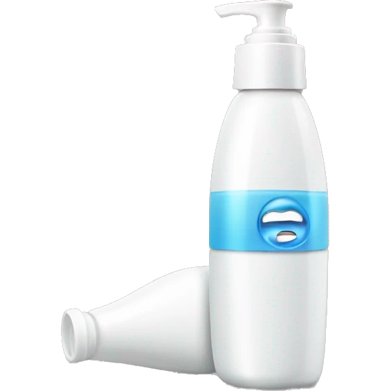 depilatory cream bottle emoji