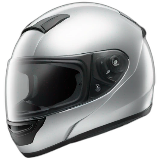 shiny motorcycle helmet emoji